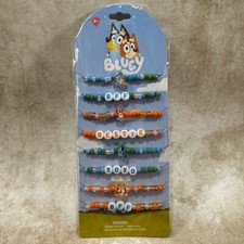 BLUEY  BINGO Cartoon Beaded Stretch Bracelets 8 Different Best Friends BFF