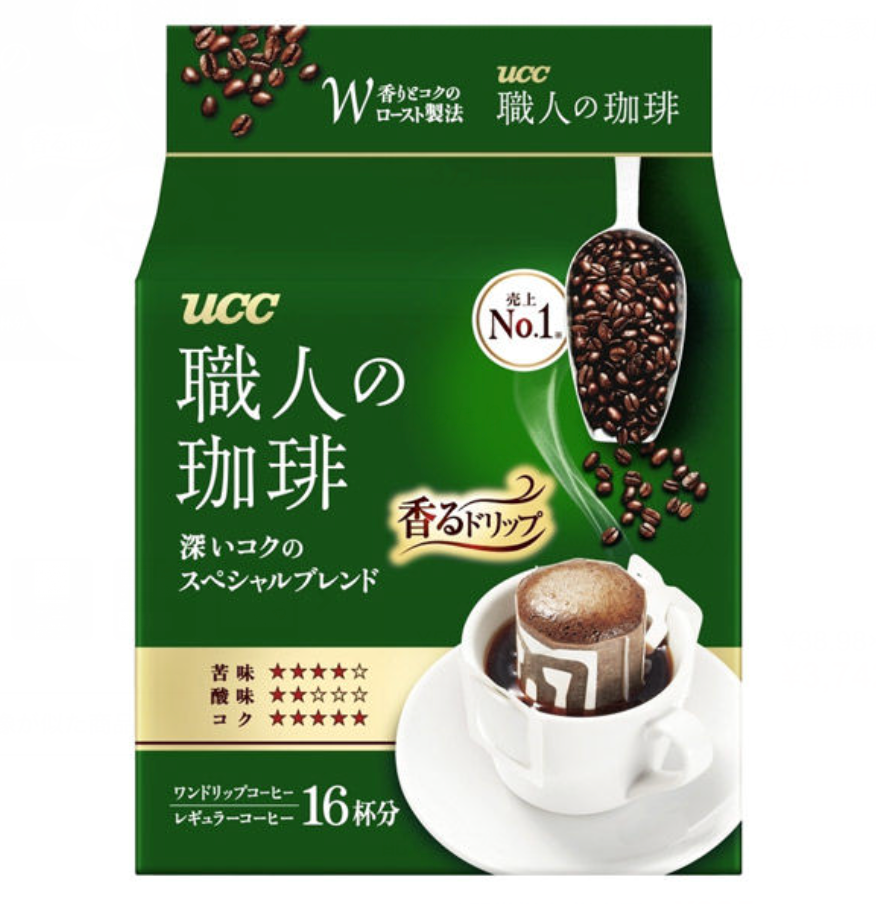 UCC Japan Instant Drip Coffee Special Blend 16 packs eBay