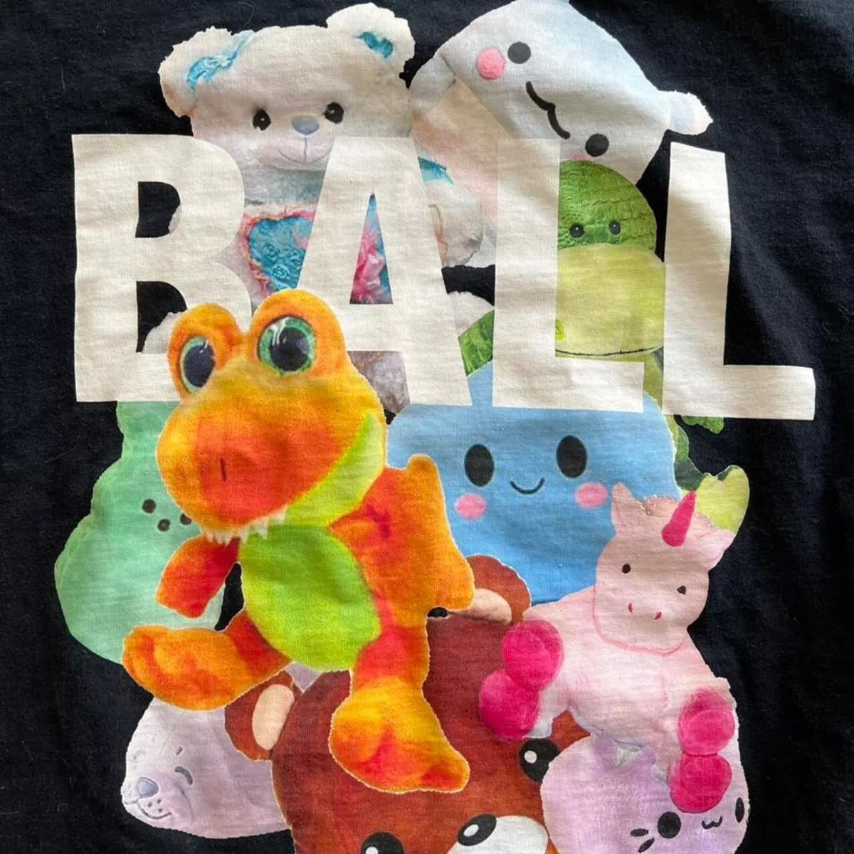 Basketball Skateboards Ball Plush T Shirt Heron Preston Size M