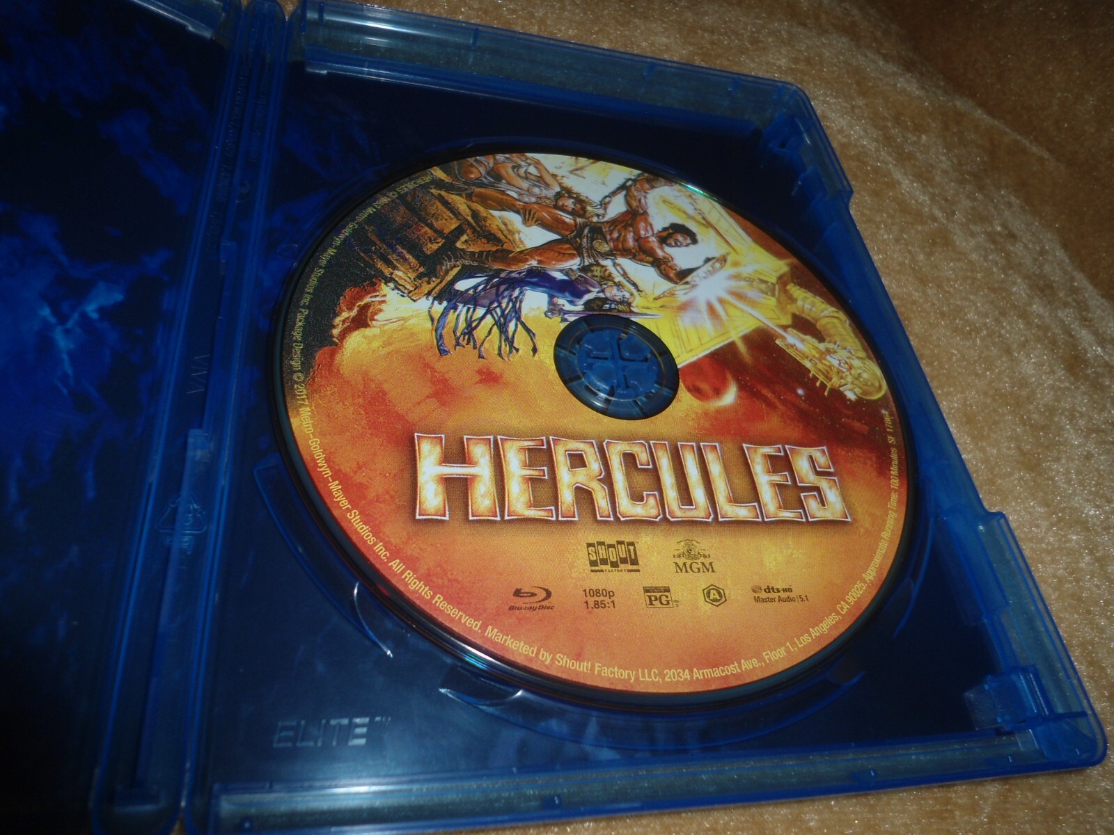 Hercules (1983) [1 Disc Blu-ray] SHOUT! FACTORY