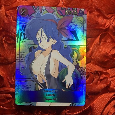 Launch DRAGON BALL BEACH Series Goddess Waifu Anime Holo Card