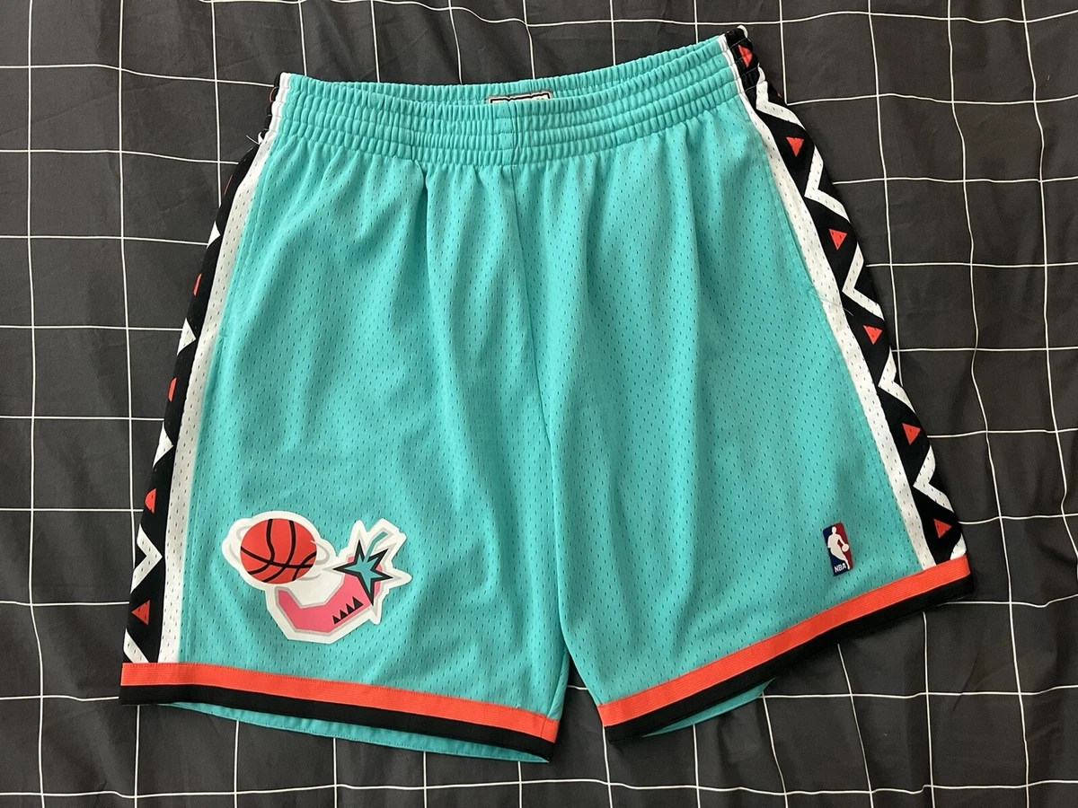 Mitchell & Ness NBA Shorts All-Star East 1996 Teal Blue *NEW*