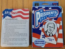 Learning Horizons The Presidents Fact Pack Card Game Complete Sealed Deck Age 7 