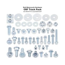 Honda CRF250X CRF450X CRF250R CRF450R 02-13 BOLT 'CRF' Track Pack Bolt Kit