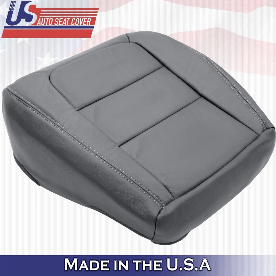 Ford Explorer Sport 2001 2002 2003 2 puertas parte inferior del conductor cubierta de asiento de cuero gris Foto 3 de 4