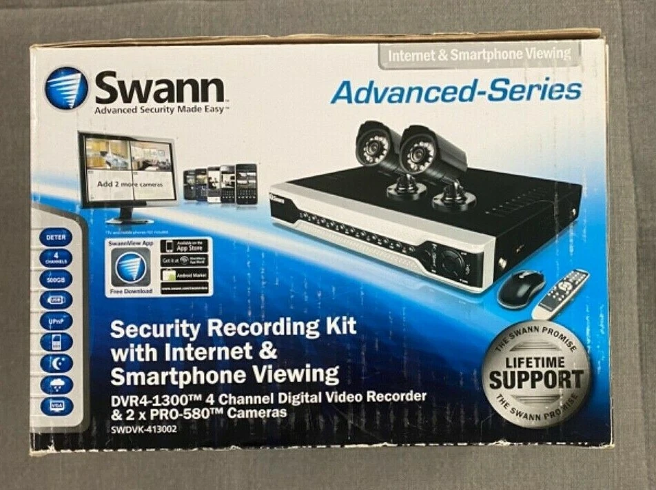 Swann Advanced-Series Security Recording Kit (SWDVK-413002) - Image 4 of 4