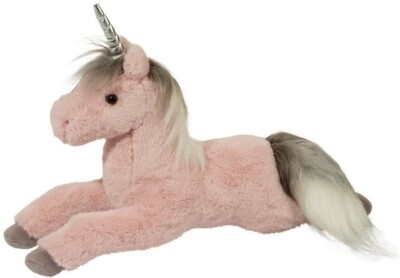 Douglas Cuddle Toys Esme Mauve Unicorn # 4213 Stuffed Animal Toy Brand New
