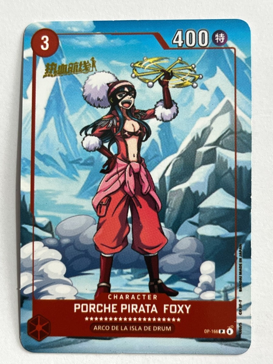 FOXY ワンピース 2024 ONE PIECE Card Game TCG #166 FOXY PIRATE PORCH Peru Edition