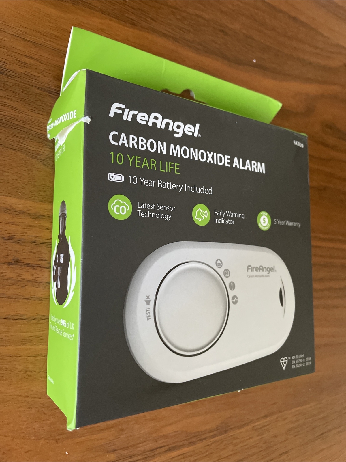 FireAngel FA3820X4 Carbon Monoxide Alarm 816317006051 eBay
