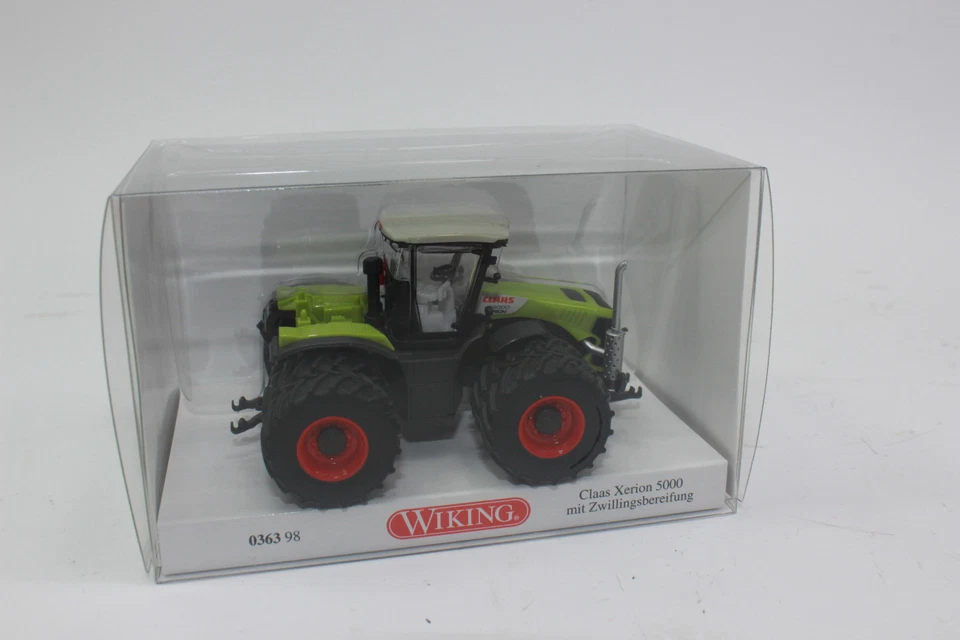 Wiking 036398 Claas Xerion 5000 with twin tires 363 98 1:87 H0 NEW + OVP - Image 2 of 4