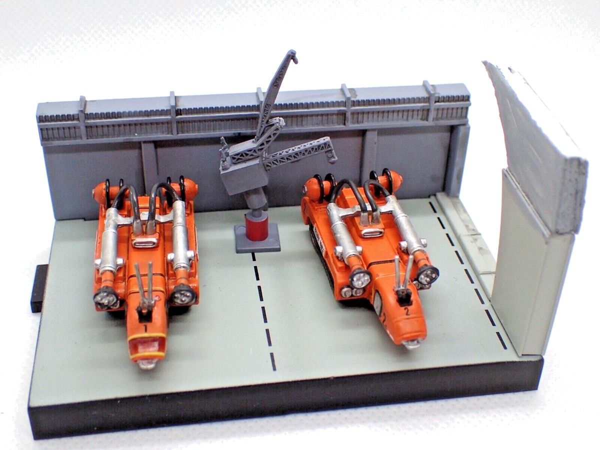 Set 5 Modèles Véhicules Thunderbirds Partie 1 BANDAI Gashapons 1 2 3