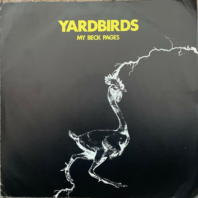 THE YARDBIRDS ~ My Beck Pages ~ Original 1977 Dutch import 14-track vinyl LP
