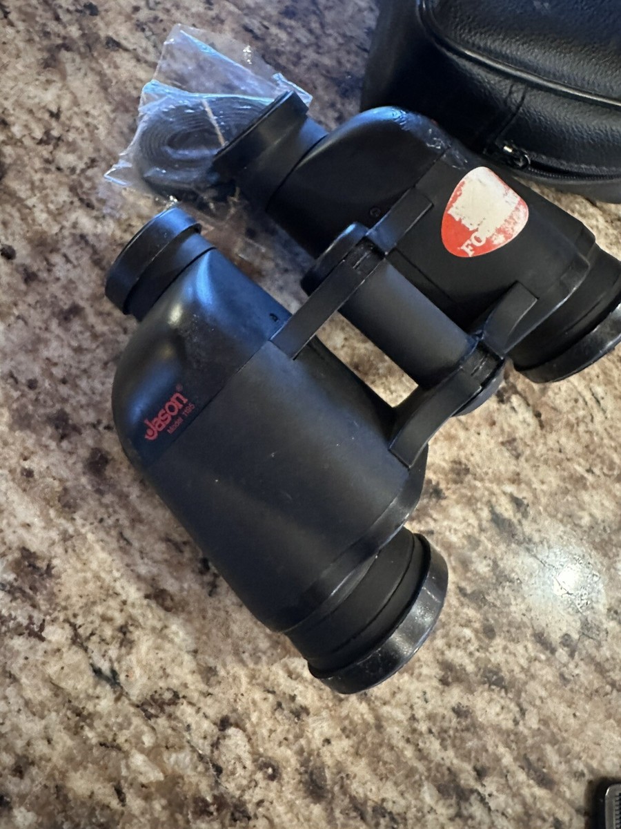 Vintage Jason Binoculars Model 1195 Fixed Focus 7 x 35 Wide Angle
