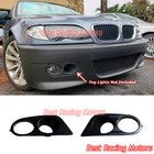 For 2001-2006 BMW E46 M3 Only Hamman Style Air Duct Fog Light Covers (ABS)
