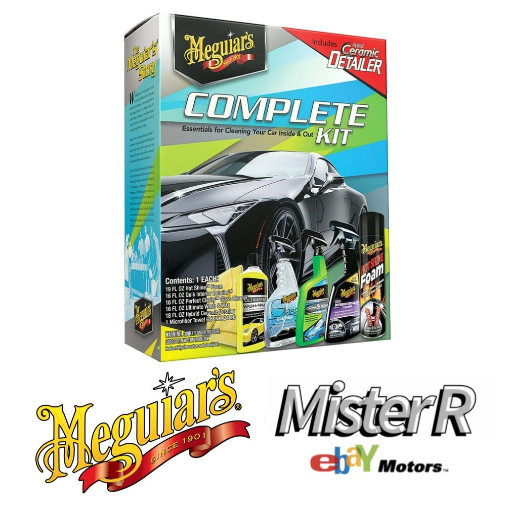 Meguiar's Complete Car Care Detailing Kit • #G55208 | eBay