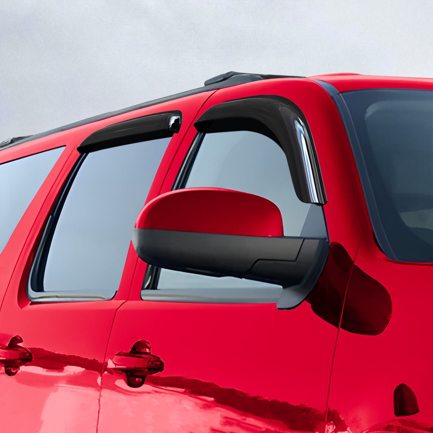 Side Window Deflectors Rain Guards for 2007-2014 Chevrolet (Chevy) Suburban