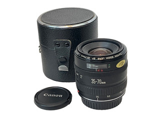 CANON EF AF 35-70mm f3.5-4.5 WIDE TELE ZOOM LENS+CAPS+CASE EX!