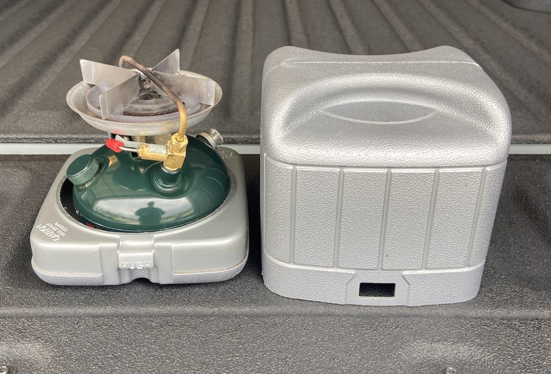 COLEMAN STOVE MODEL: 508A, CAMP STOVE WITH CASE, Dated 01-91 | eBay