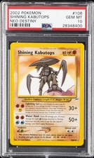 2002 POKEMON NEO DESTINY #108 SHINING KABUTOPS PSA 10 on eBay