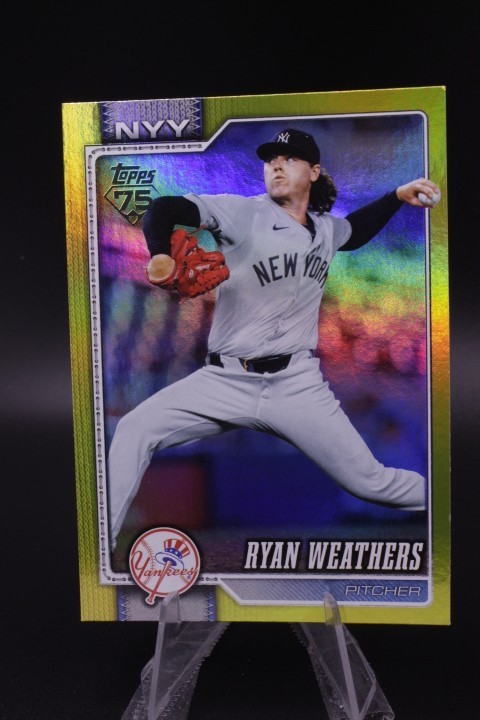 Ryan Weathers 2026 Topps Series 2 Yellow Foil 260/399 New York Yankees #634