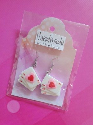 Ohrringe Schmuck Selfmade Handmade Geschenk Idee Cosplay Cute Süß Nickelfrei