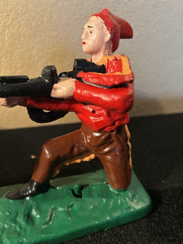 Indian Shooting Bear Mechanical Cast Iron Penny Bank,OriginalBox /Instructions - Picture 21 of 23
