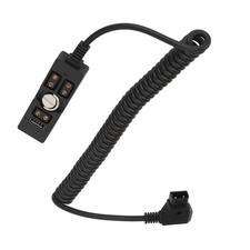 D Tap Male To 3 Port Female Splitter With 5V USB Indicator 1/4in Hand Screw Powe