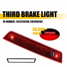 Red Lens Tail Led High Third Brake Tail Light Fits 2005-2010 Jeep Grand Cherokee