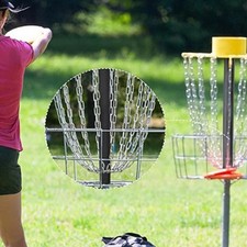 Disc Golf Basket Golf Disc Mat Calm Practice Weather Resistant