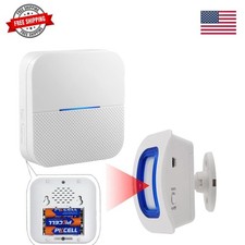 Bed Alarm for Elderly Dementia Patients,Portable Wireless Caregiver Pager Bed...