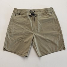 Roark Shorts Layover Trail 2.0 Men's 34 Brown Hybrid Board Outdoors Hiking RS310