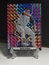 Tarik Skubal 2022 Panini Mosaic Pink Camo Prizm Parallel #42 Tigers 