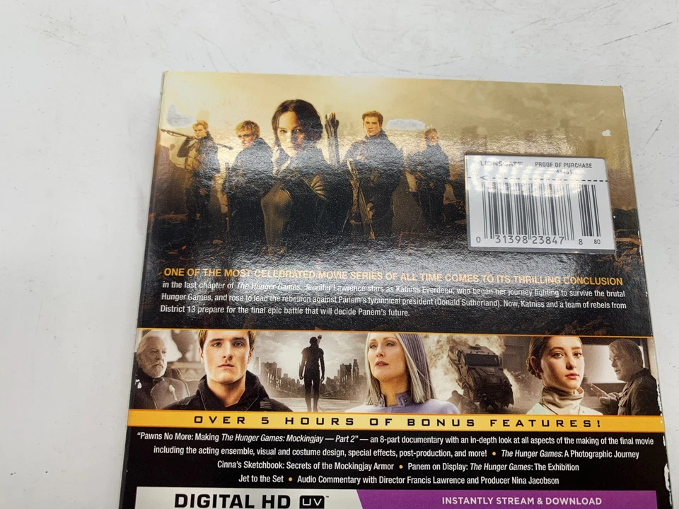The Hunger Games: Mockingjay, Part 2 Blu-ray & DVD 2015 - Image 3 of 4