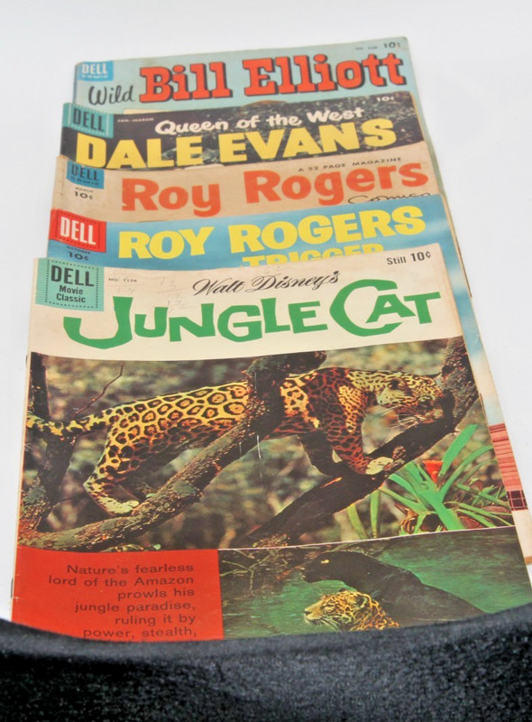 LOT OF SILVER /GOLD AGE AGE COMIC BOOKS GOOD CONDITION ROY ROGERS, WILD BILL