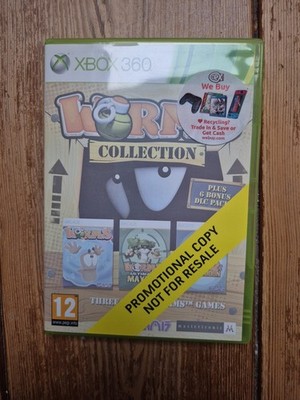 Microsoft Xbox 360 Worms Collection Promo Copy PAL UK
