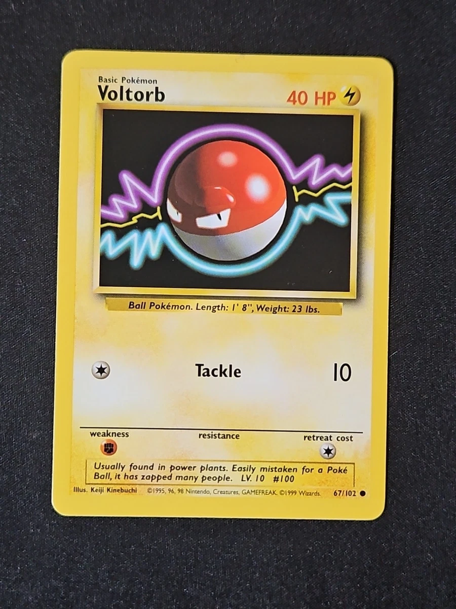 back of pokemon cards 39/108 Voltorb main image 1