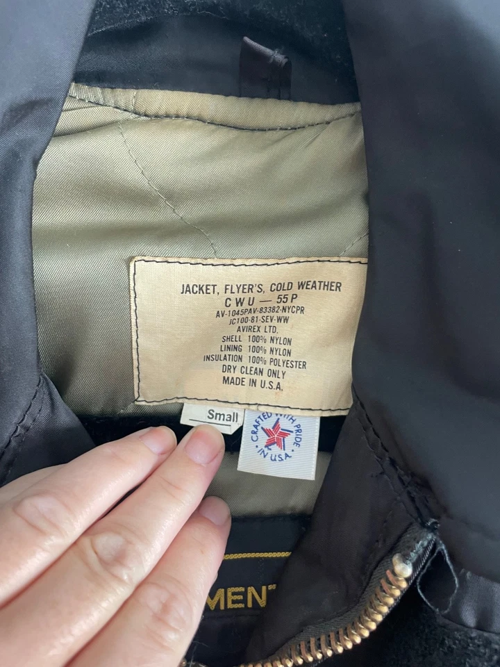 Vintage Flyers Avirex mens jacket small - Image 2 of 4