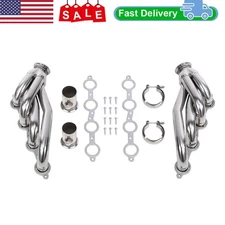 Truck Headers LS1 LS2 LS3 LS6 LS9 Direct Fit 2Pcs GEARZAAR Replacement New