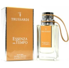 Trussardi ESSENZA DEL TEMPO EDT  2.5 Oz / 75ml Discontinued & New in box