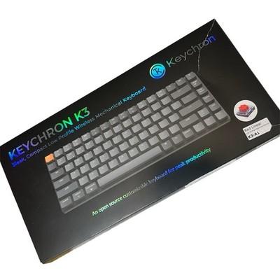 Keychron K3 RED LINEAR K3-A1 Backlit Keyboard - Brand New / Open Box