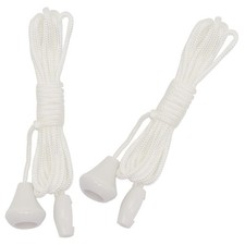 2pcs Replacement Cord Pull for Ceiling Switch Nylon Pull Cord Light Switch