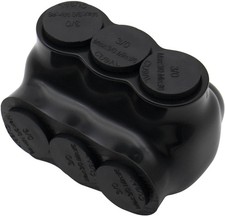 3 Port Insulated Multi Tap Connector 3/0 6AWG Inline Splice Connector Single