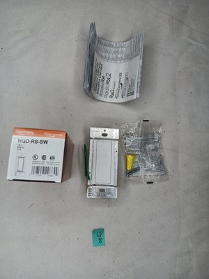 Lutron Homeworks QS HQD-RS-SW, Snow White Switch