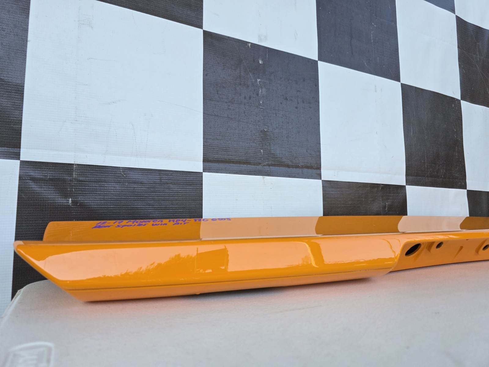 2012 - 2017 McLaren MP4-12C 650S Rear Spoiler Wing Air Used Oem 11A0408CP
