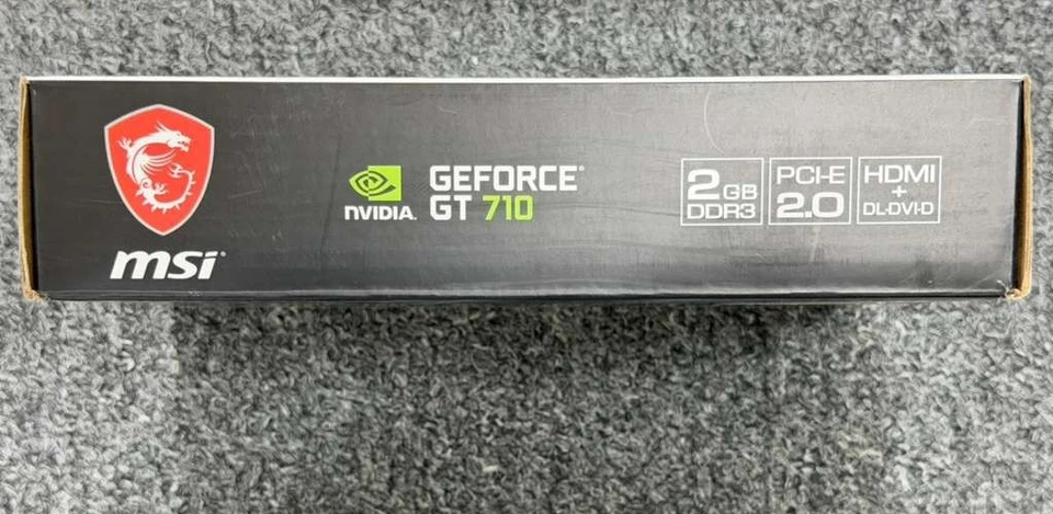 MSI NVIDIA GeForce GT 710 2GB DDR3 Video GT 710 2GD3 LP Graphics Card - Image 4 of 4