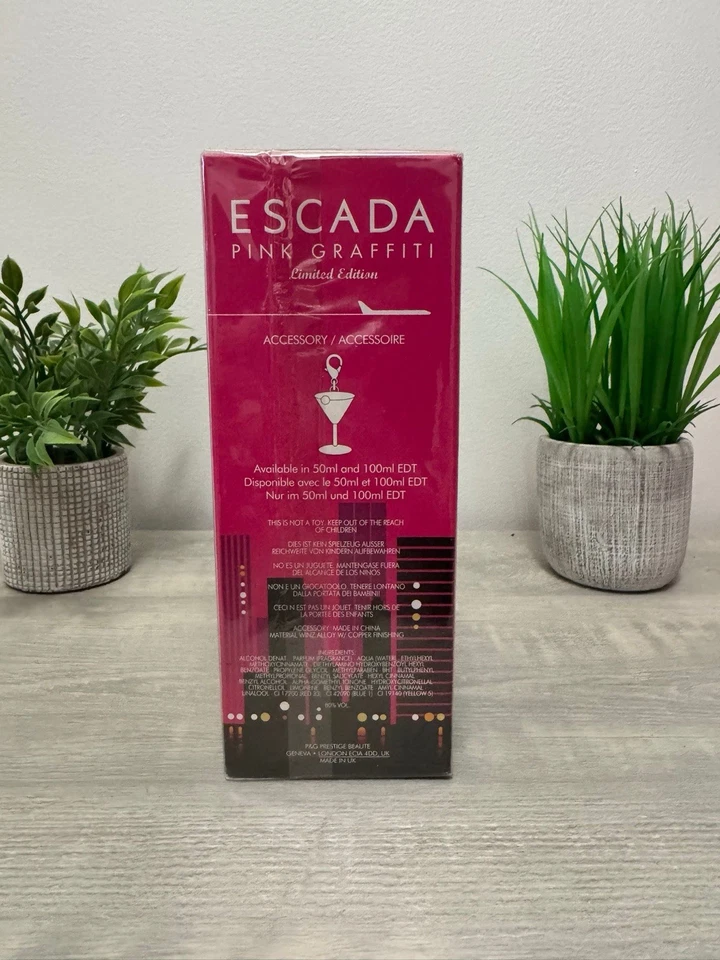 Escada Pink Graffiti EDT Spray 3.3 Para Mujer Nuevo En Caja Precintada. Foto 2 de 3