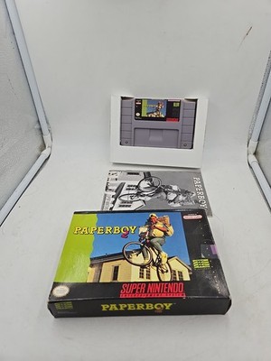 Paperboy 2 (Super Nintendo Entertainment System, 1991)  With Box