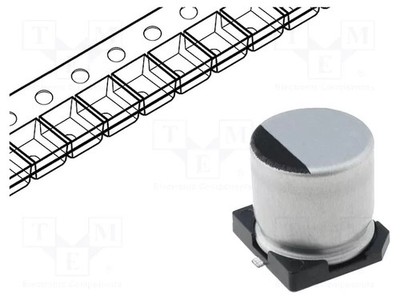 ±20% Kondensator: elektrolytisch 25VDC Ø8x10mm SMD 220uF SC