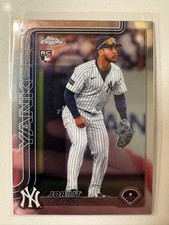 Jorbit Vivas 2025 Topps Chrome USC113 🔥 Rookie Card Yankees Prospect