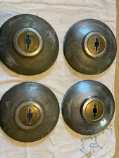 1949-50 Dog Dish Chevy Hubcaps